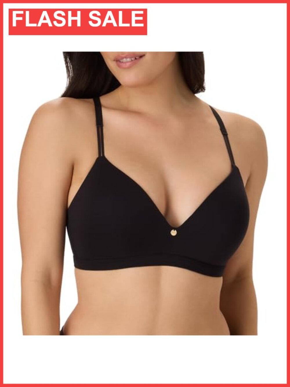 Maidenform Wireless Bra T-Shirt Convertible Straps Modal Smoothing